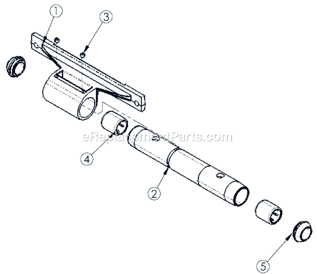 Assy Linear Bearing Diagram and Parts List for TX3  Barranca Diamond Tile Saw
